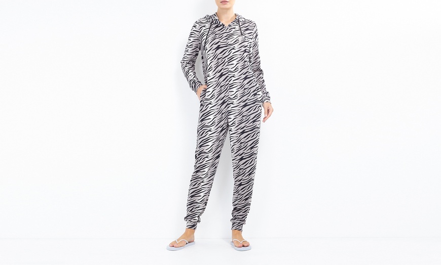 Image 6: Women's Fleece Onesie