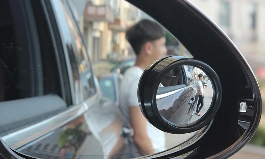 Image 1: Convex Blind Spot Mirrors Set