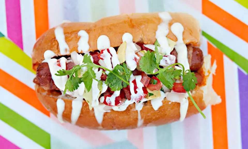 $11 for Gourmet Hot-Dog Meal for Two at Mexi-Dog Food Truck ($22 Value) - Primary Image