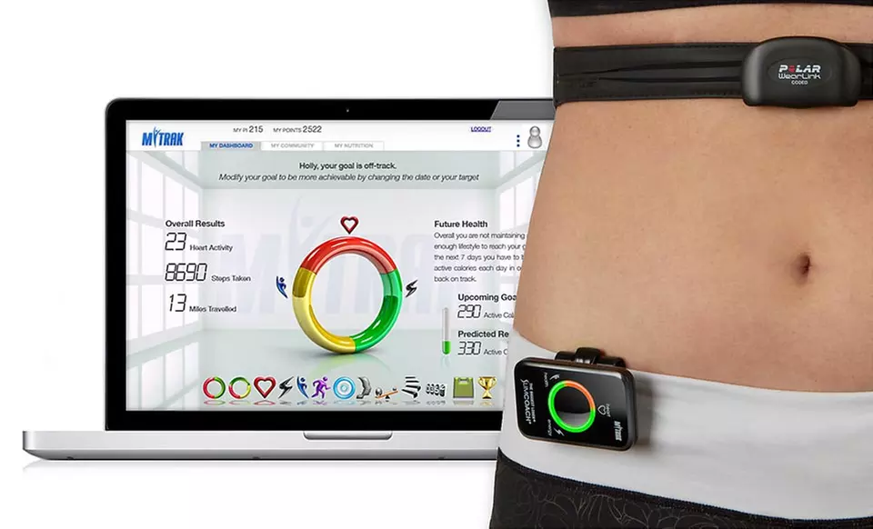 The Biggest Loser Slimcoach and Polar Heart-Rate Monitor - Primary Image