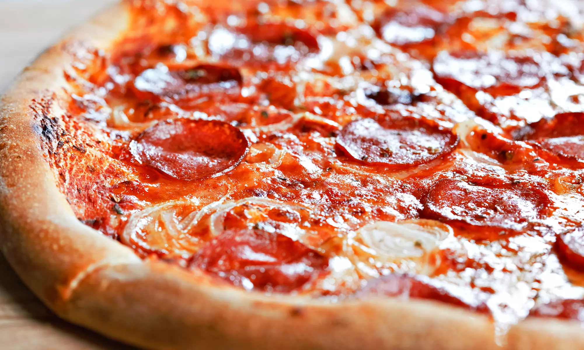$31.50 for Three vouchers, Each Good for One Family-Size, Three-Topping Pizza at Majestic Pizza (Up to $60.96 Value) - Primary Image