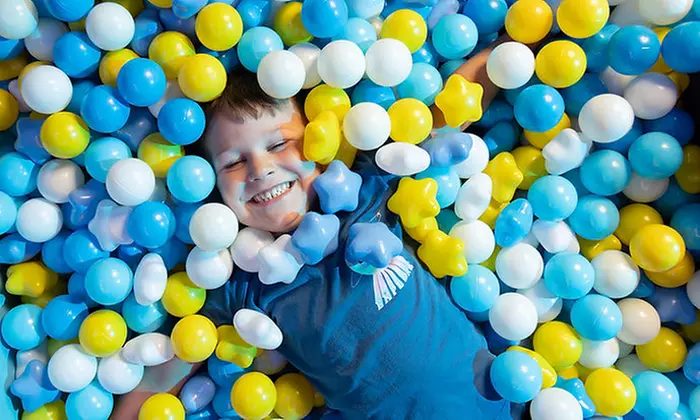 Open-Play Visit for One or Two Children at an Indoor Playground
