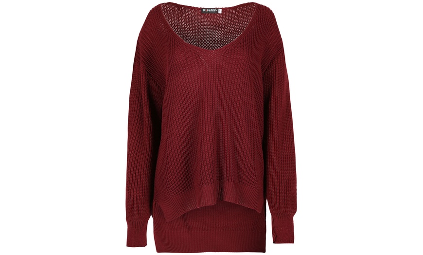 Image 8: Women's Chunky Oversized Jumper