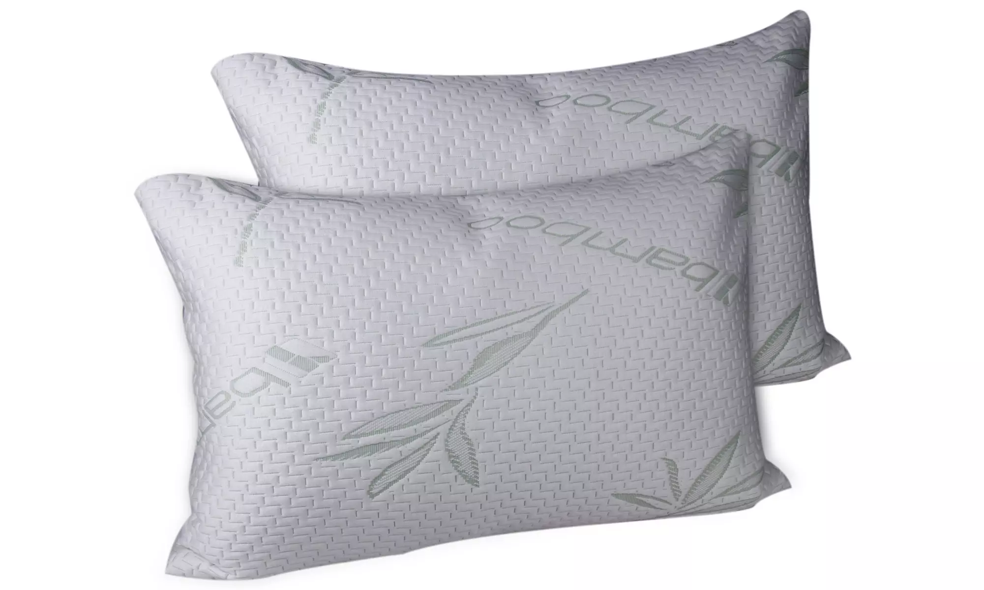 Hypoallergenic Memory-Foam Bamboo-Blend Pillow (1- or 2-Pack) - Primary Image