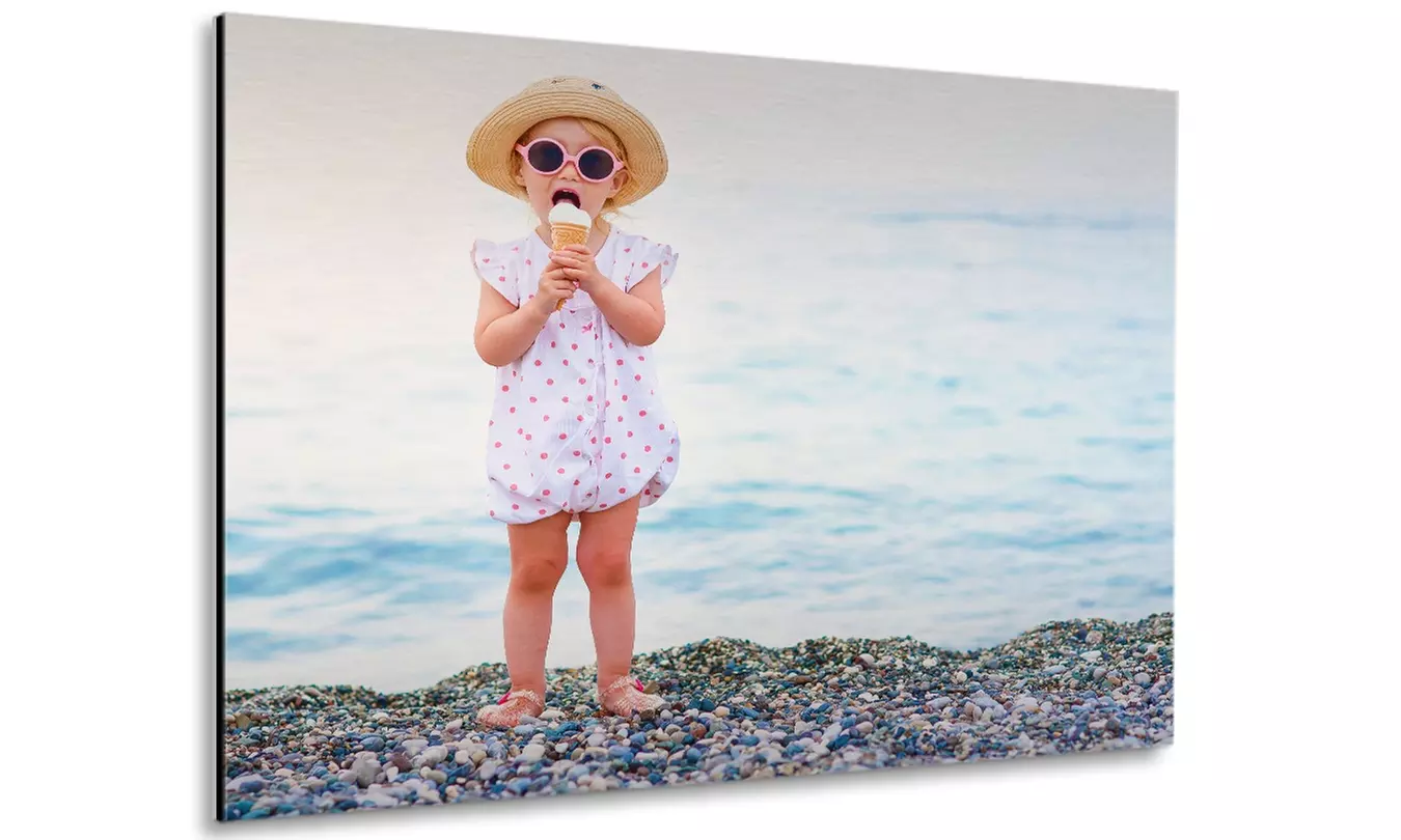 Aluminium foto voor buiten