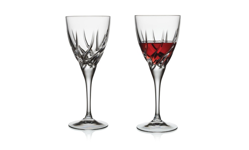 Image 7: RCR Twist Crystal Wine Glasses