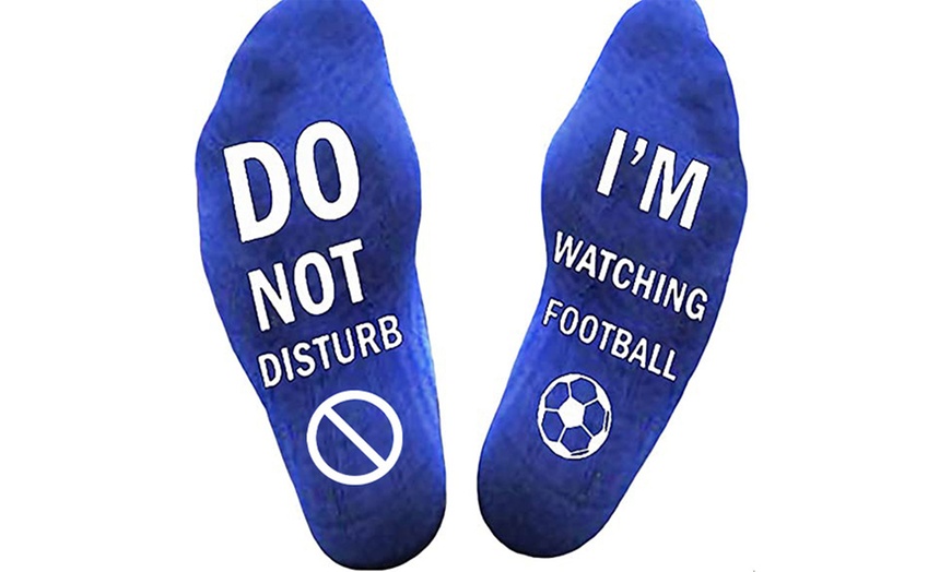 Image 4: Calcetines de fútbol Do Not Disturb