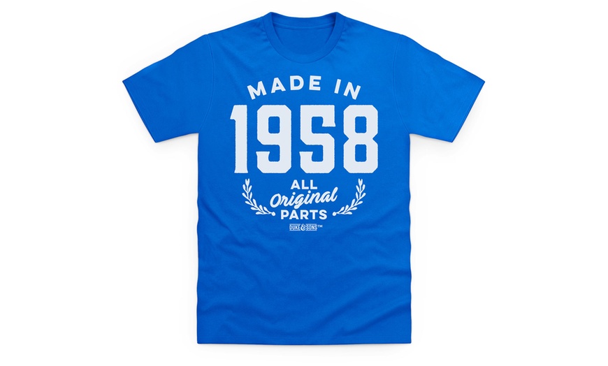 Image 8: Built in the 50s Cotton T-Shirt