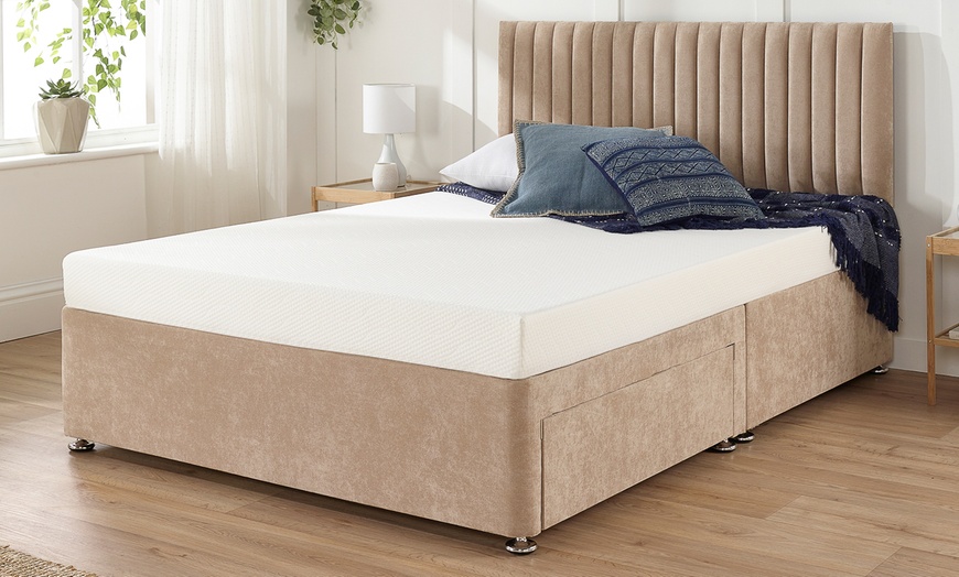 Image 1: Aspire Essentials 10cm Memory Foam Mattress 
