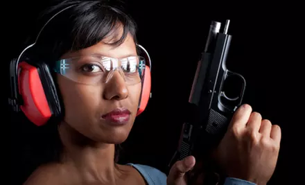 Day at the Shooting Range for One or Two at SharpShooters USA in Roswell (Up to 56% Off) USA - Primary Image