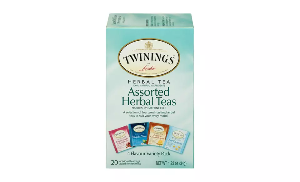 120 Bags of Twinings Tea with Herbal, Green, and Black Varieties  - Second Medium