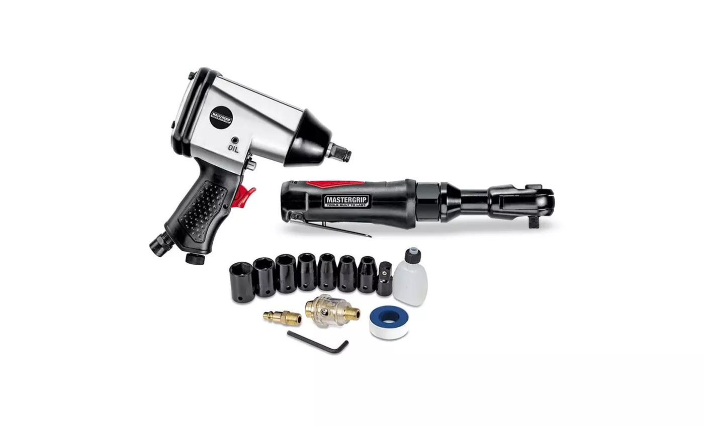 Mastergrip 15-Piece Pneumatic Tool Set - Primary Image