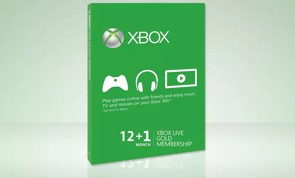 $44.99 for a 13-Month Digital Xbox Live Gold Membership from Xbox.com ($64.99 List Price) - Primary Image