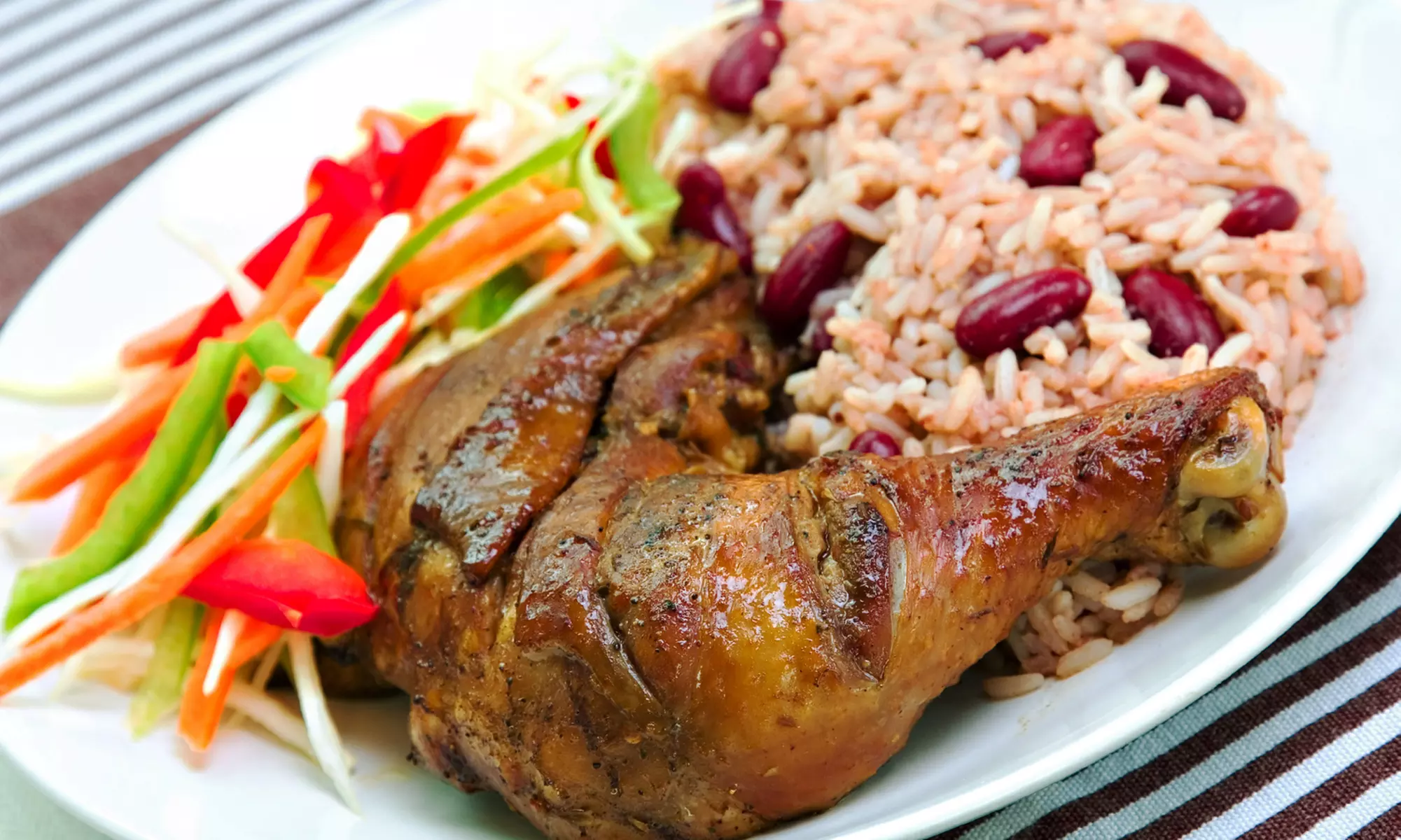Jamaican Dinner or Lunch at De Palm Tree Restaurant (Up to 52% Off) - Primary Image