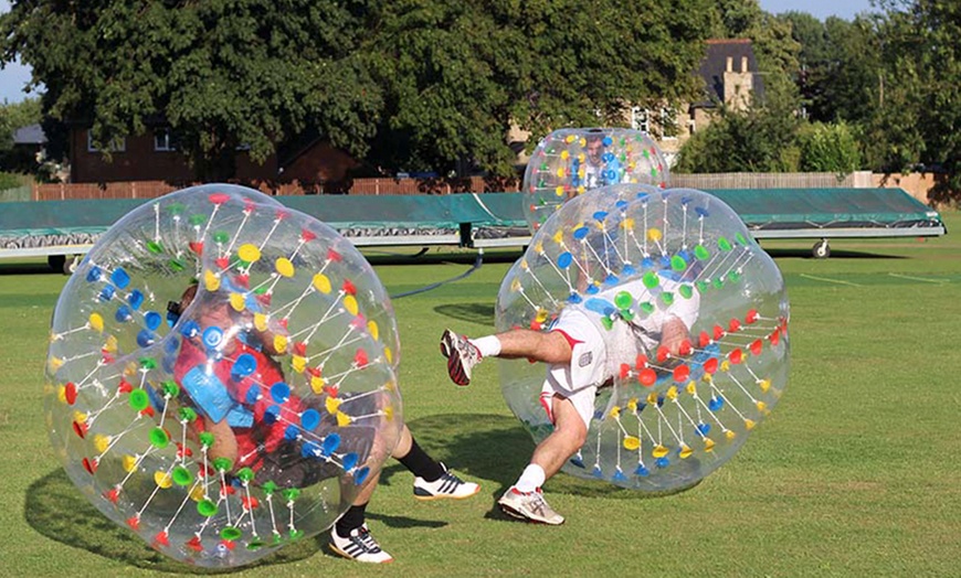 Image 3: Zorb Football Game