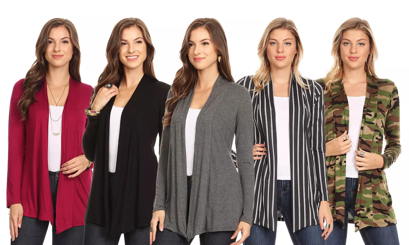 Nelly Women's Long-Sleeved Cardigan. Plus Sizes Available. - Primary Image