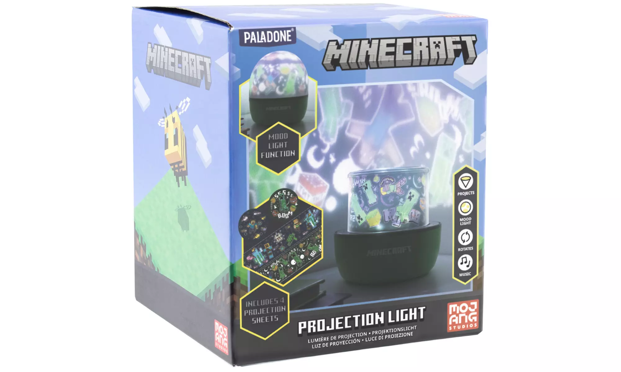 Minecraft Alarm Clock and Projection Light Bundle - Second Medium