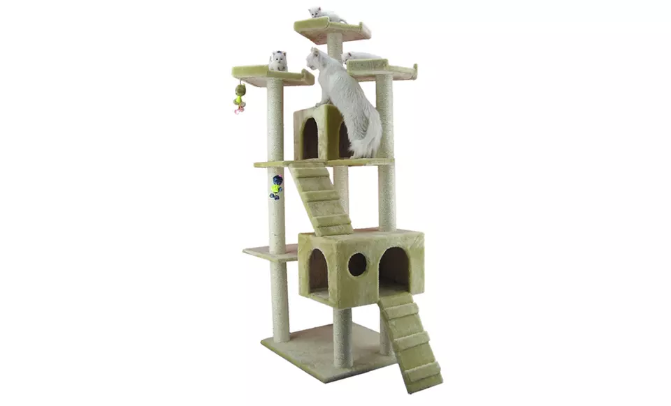 57", 65", or 74" Deluxe Cat Tree. Free Shipping and Returns. - Second Medium