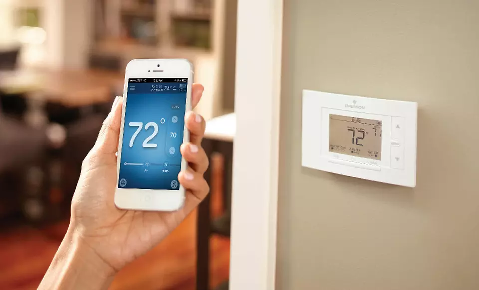 Emerson Sensi WiFi Thermostat - Primary Image