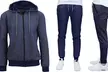 2-Piece Galaxy by Harvic Men's Tech Fleece Hoodie & Jogger Set (S-2XL) - Second Medium