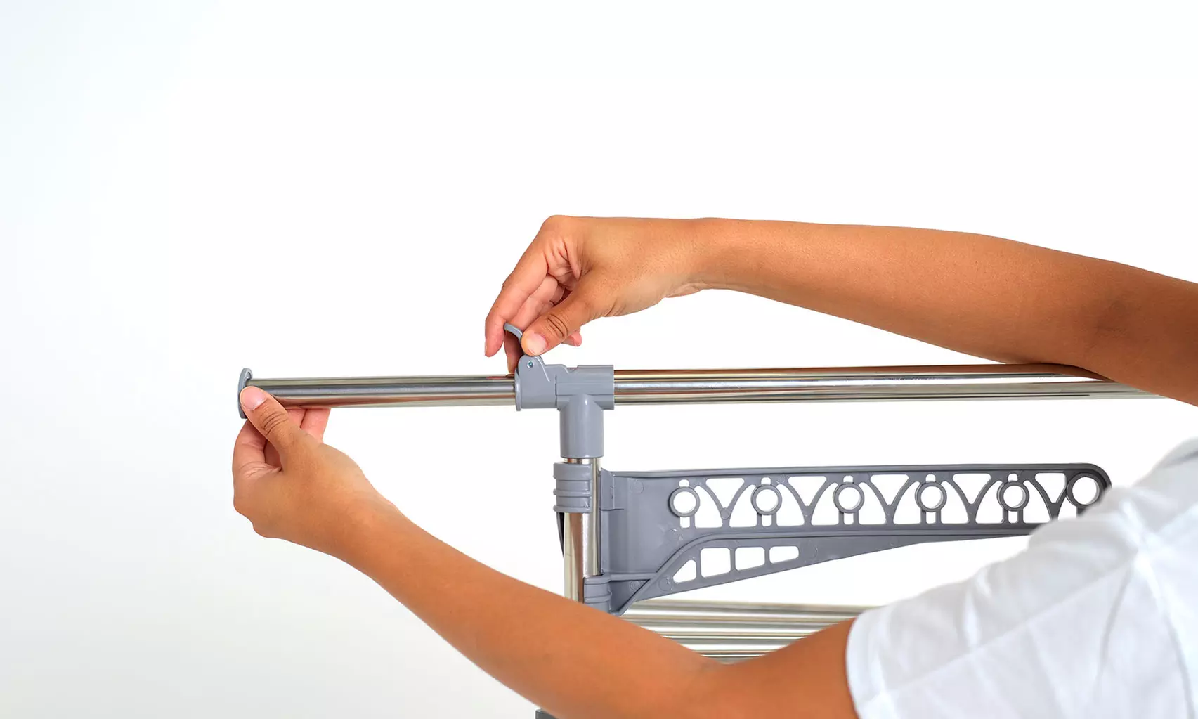 Étendoir à linge multifonction "Extra" Kitchen Move avec accessoires