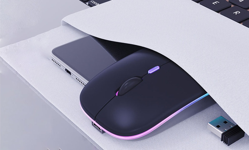 Image 10: Wireless Bluetooth 5.0 Mouse