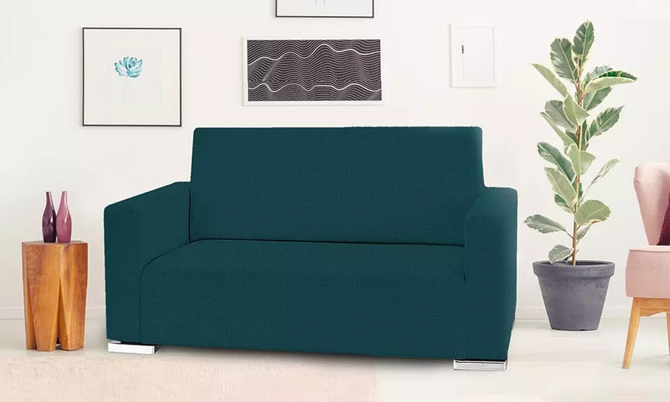 Housse de canapé extensible imperméable avec accoudoirs