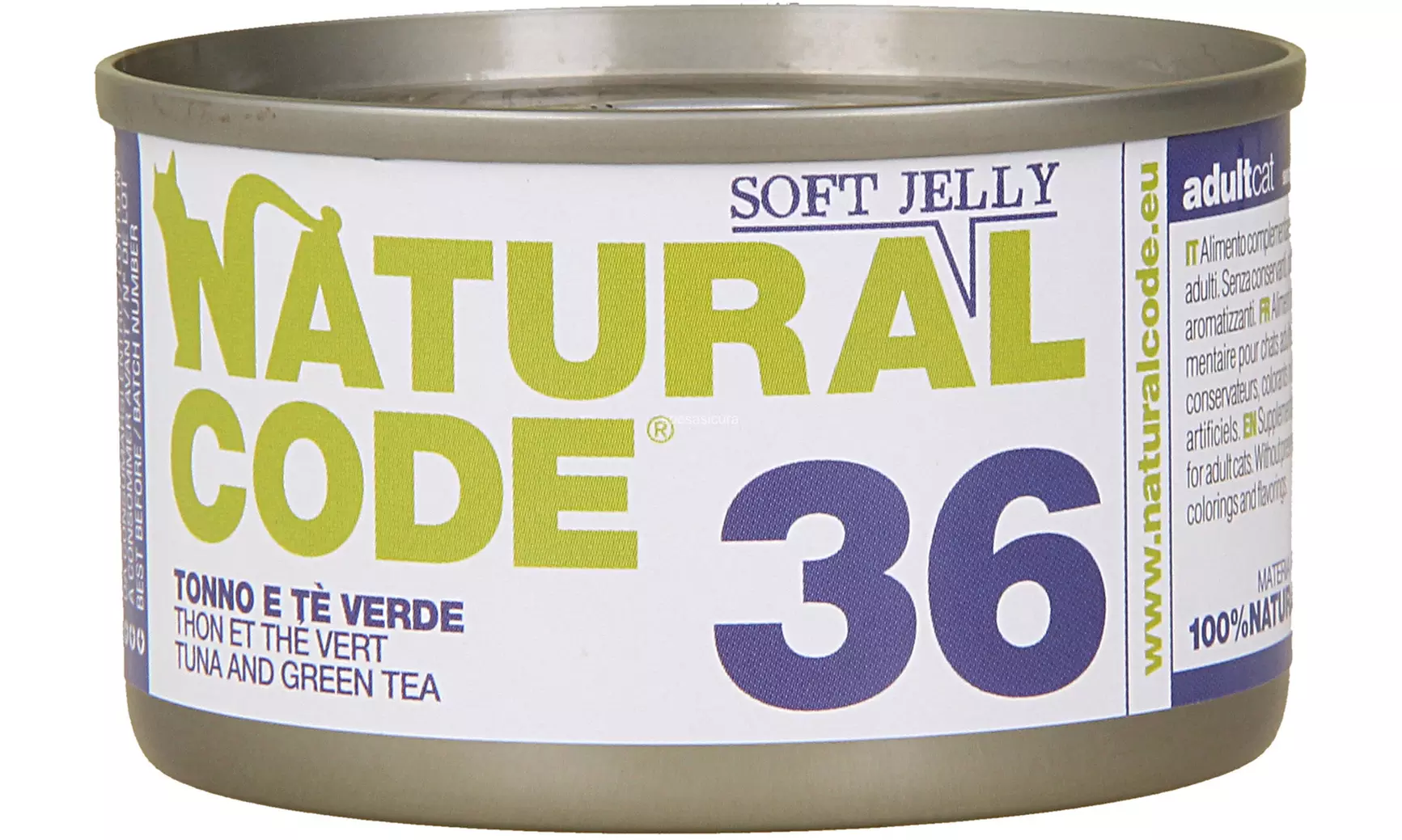 Set da 24 lattine di cibo per gatti Natural Code