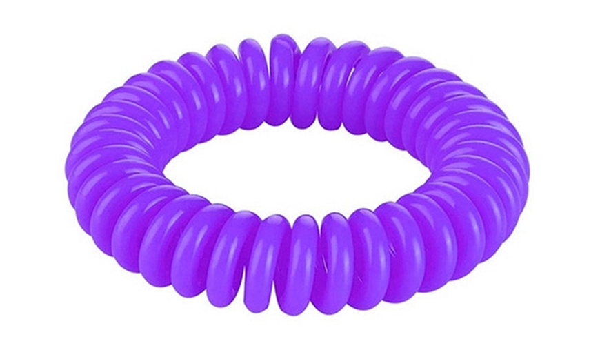 Image 6: Aquarius Anti-Mosquito Bug Insect Repellent Bracelet Wrist Band
