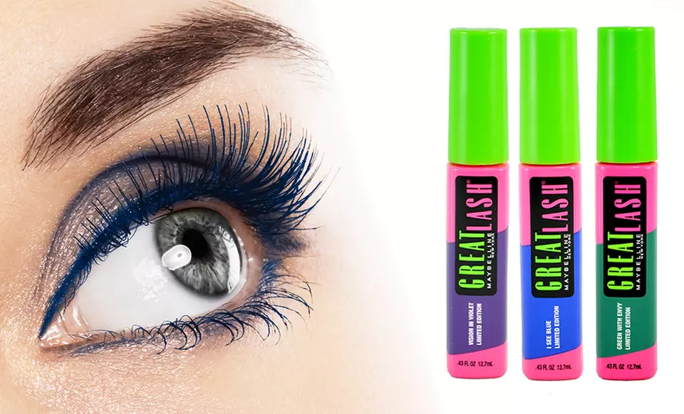 3-Pack of Maybelline Great Lash Color Mascara. Multiple Colors Available. - Primary Image