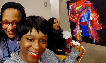 groupon sip and paint nyc