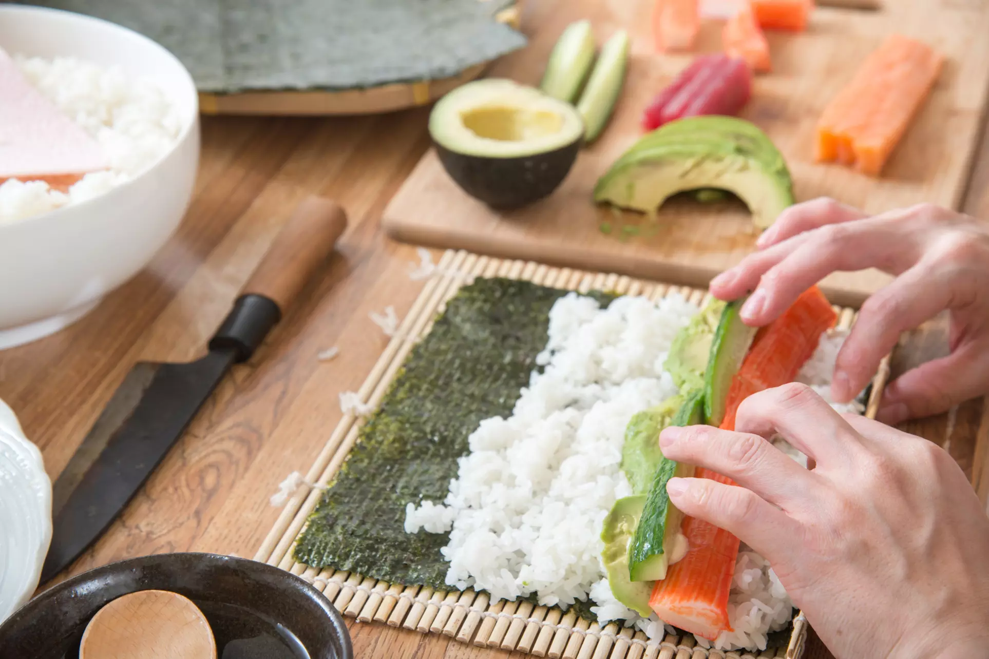 Learn Sushi Making Basics for One Person from Classpop - Primary Image