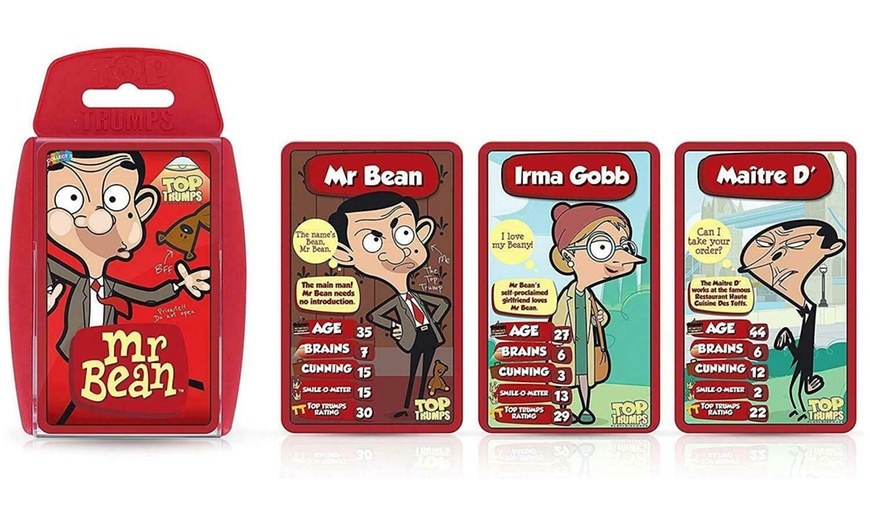 Image 1: Elegance Mr Bean Top Trumps