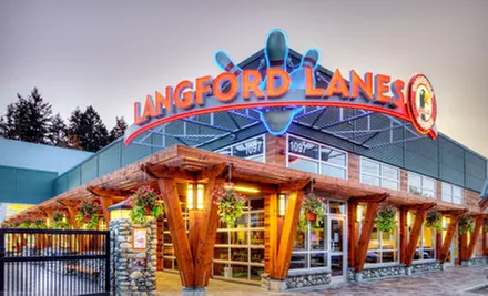 Two Hours of Bowling for Up to 5 or 10 with Shoe Rental and Snacks at Langford Lanes (Up to 77% Off) - Primary Image