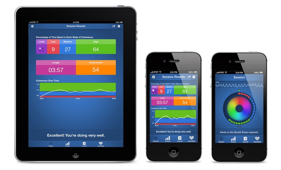 HeartMath Inner Balance Sensor for iOS - Second Medium