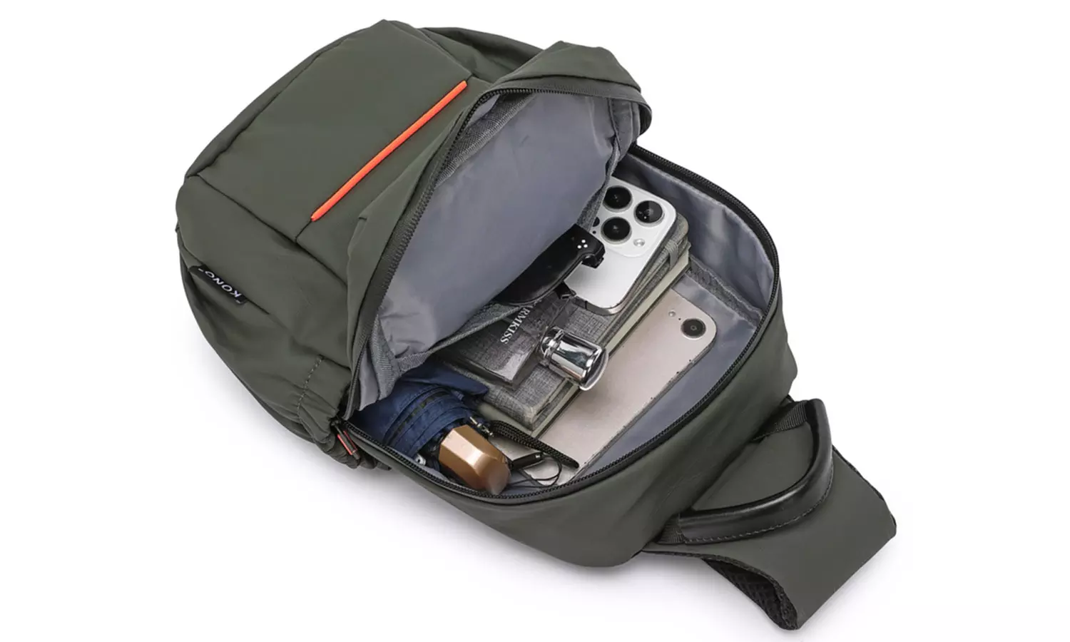 Sac à bandoulière résistant à l'eau