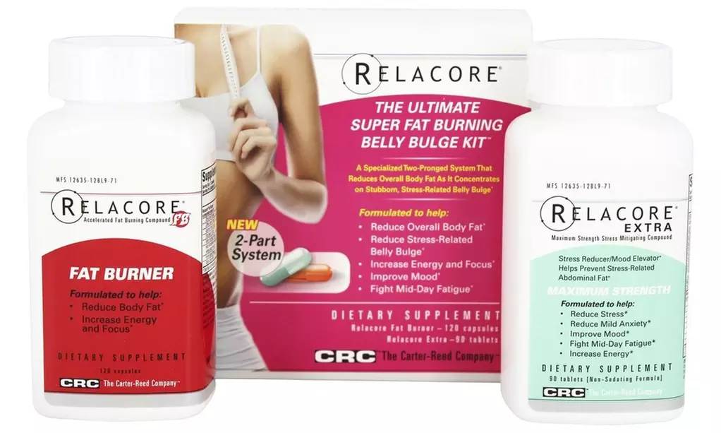30-Day Relacore Two-Part Weight Loss System Supplement Package - Primary Image