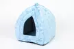 Paw Print Faux Fur Igloo Cat Bed in Choice of Colour for £7.99 - Image 6