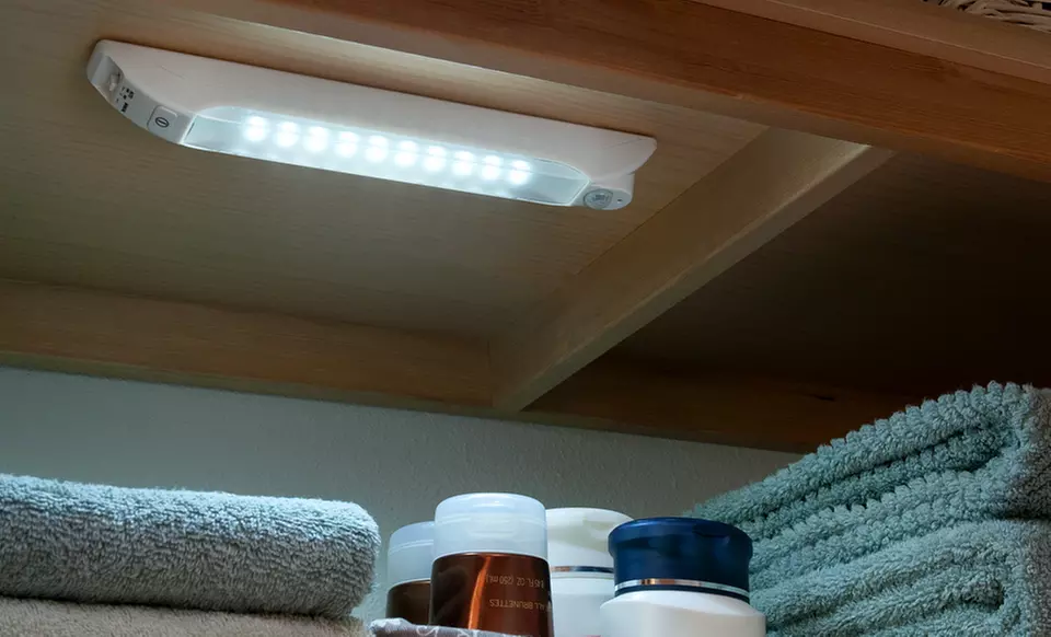 10 LED Anywhere Sensor Light with Mounting Bracket - Primary Image