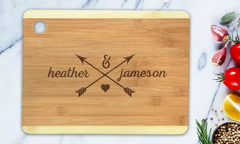 Personalized Wooden Cutting Board from Monogram Online (Up to 63% Off)  - Primary Image