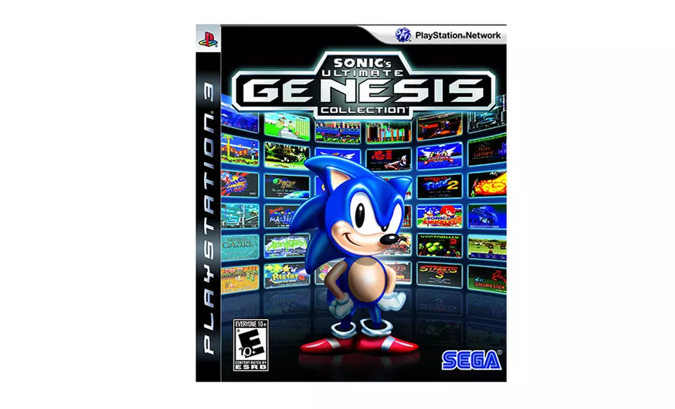 Sonic's Ultimate Genesis Collection for PlayStation 3 or Xbox 360. Free Returns. - Second Medium
