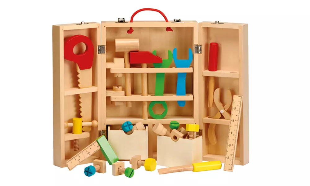 Malette à outils pour enfant en bois - Second Medium