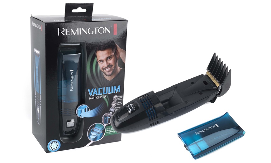 Image 1: Remington Vacuum Hair Clipper