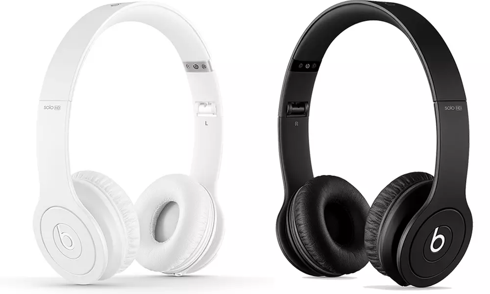 Beats by Dr Dre Solo HD Headphones Monochromatic Black or White for £85 With Free Delivery (14% Off) - Primary Image