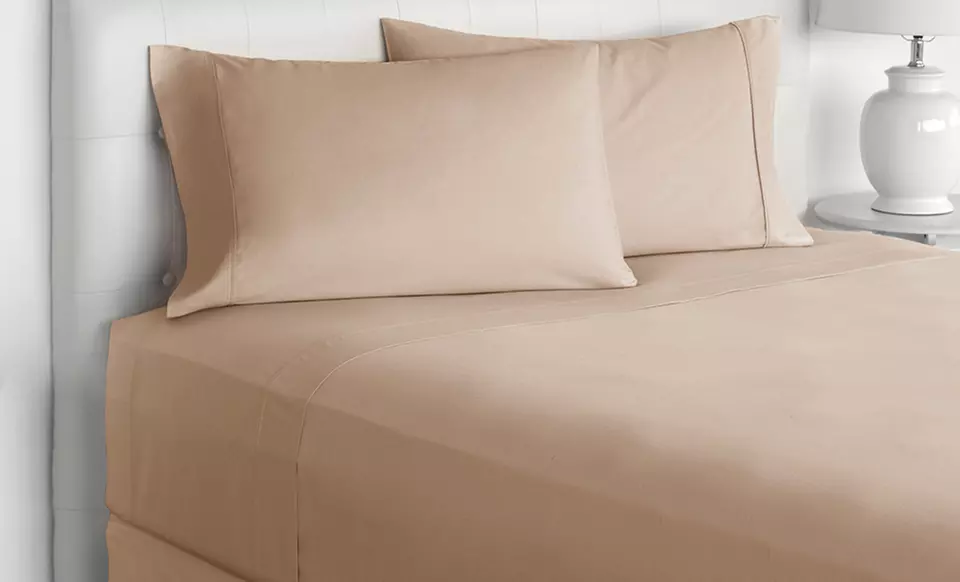 620-Thread-Count Cotton Rich Grand Patrician Sheet Set  - Primary Image