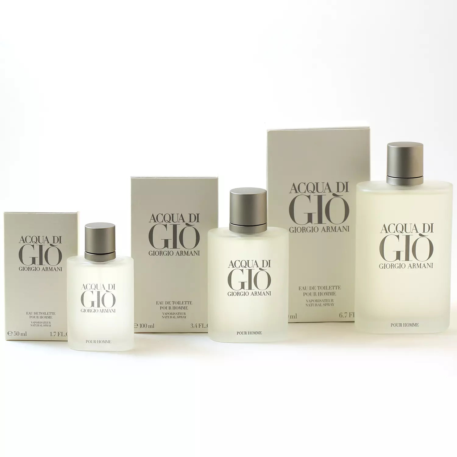 Giorgio Armani Acqua di Giò Eau de Toilette for Men (1.7, 3.4, or 6.7 Fl. Oz.) - Primary Image