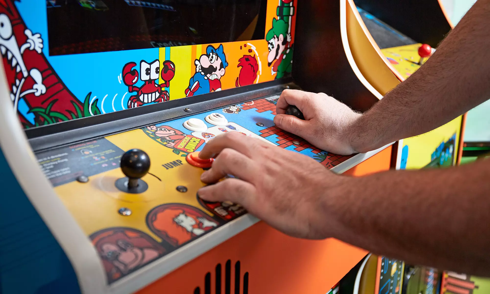 Unlimited Arcade Play for One, Two or Four with Sodas at Back to the 80s Arcade (Up to 56% Off)  - Primary Image