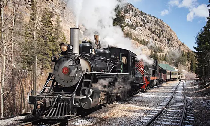 Holiday Locomotive Ride for One Adult and One Child at Historic Rail Adventures (49% Off) - Primary Image