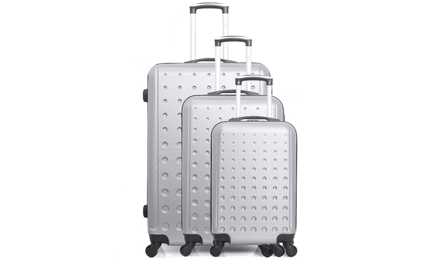 Image 8: Hero Three-Piece Luggage Set