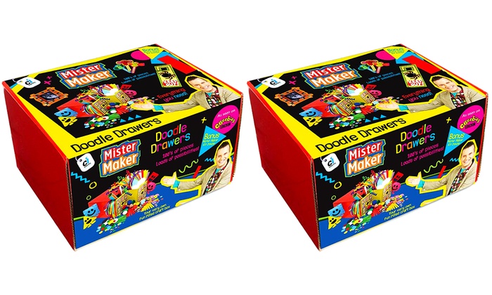 Mister Maker Doodle Drawers Box Groupon